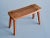Wood Swedish Modern Rectangular Pine Stool by Carl Malmsten, 1950s For Sale - Image 7 of 12