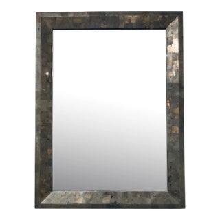 Baker Abstract Modern Pyrite Avery Wall Mirror For Sale