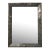 Baker Abstract Modern Pyrite Avery Wall Mirror For Sale