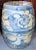 Ceramic Contemporary Chinoiserie Abstract Lotus Garden Stool For Sale - Image 7 of 8