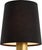 Transitional Visual Comfort Signature 5" Black Linen Empire Shade For Sale - Image 3 of 3