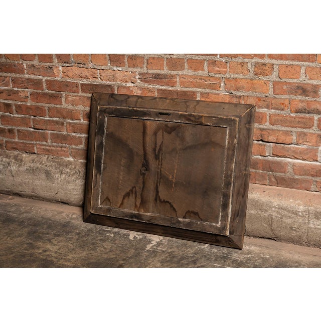 American Late 19th Century Reverse-Painted Sylvan Grove Rye Framed Advertising Sign For Sale - Image 3 of 13