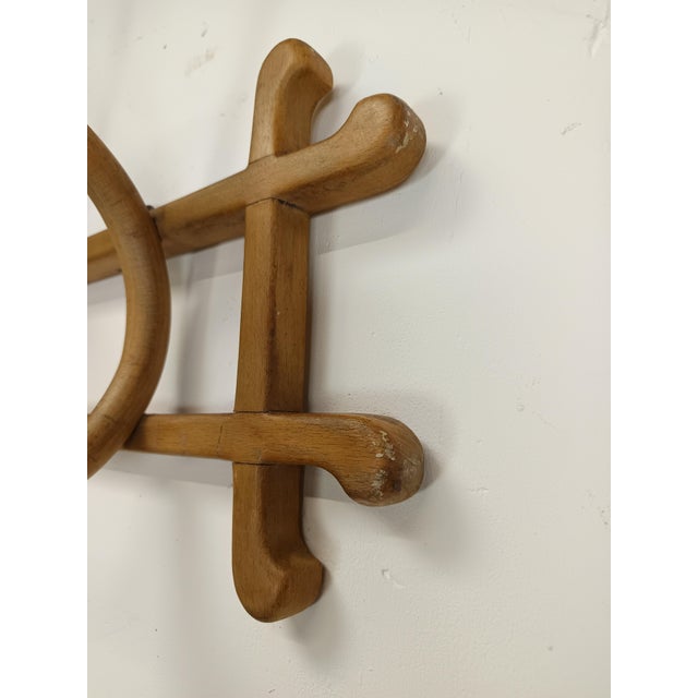 Wall-Mounted Coat Rack by Thonet, 1890s For Sale - Image 6 of 15