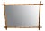 Large Cherry & Bamboo Rectangular Mirror, 1920s For Sale