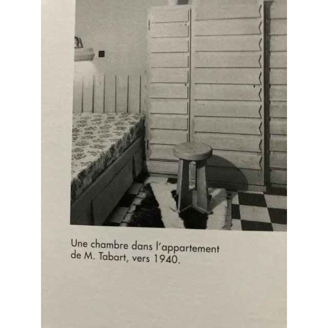 Wood Le Même Stool in Oak by Henry Jacques, France, 1940s For Sale - Image 7 of 10