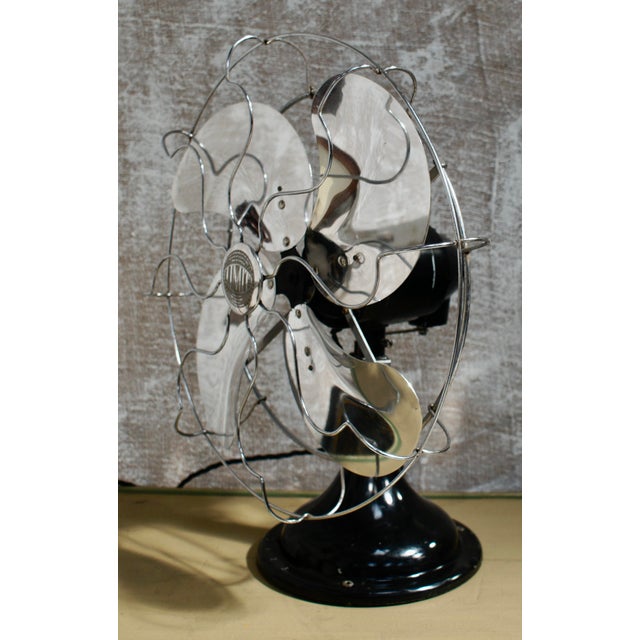 Vintage Desk Fan, 1950 For Sale - Image 6 of 11