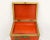 Late 20th Century Red & Gold Paint Decorated Asian Box on Stand For Sale - Image 10 of 12