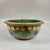 Chinese 19th Century Shiwan Ware Large Bowl With Floral Relief For Sale - Image 3 of 13