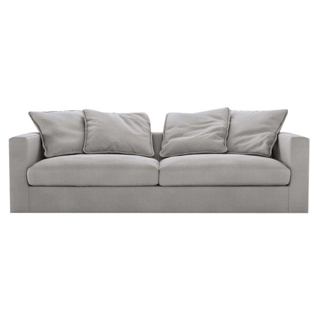 Rafael Sustainable Three-Seater Sofa by Davide Barzaghi For Sale