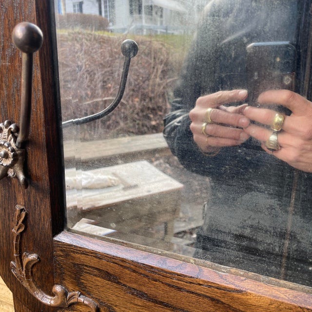 19th Century Victorian Hall Tree With Umbrella/Cane Storage. For Sale In New York - Image 6 of 7