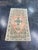 Salmon Turkish Mini Rug Oriental Hand Knotted Vintage Rug 1'10" x 3'7" #17869 For Sale - Image 8 of 8