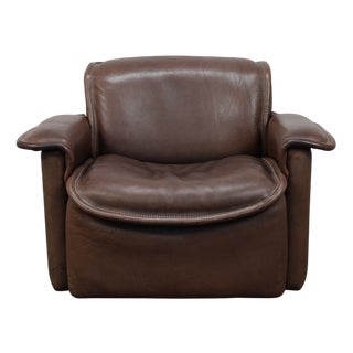 DS-12 Leather Lounge Chair from de Sede, 1970s For Sale