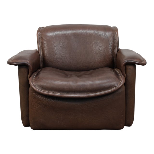 DS-12 Leather Lounge Chair from de Sede, 1970s For Sale