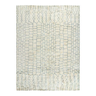 Moroccan Fluffy Brick Collection Rug 10'5 X 14' For Sale