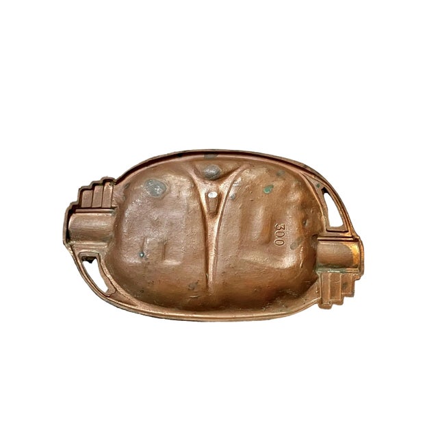 Mid 20th Century Vintage Art Deco Copper Eiffel Tower Paris Ashtray For Sale - Image 5 of 5