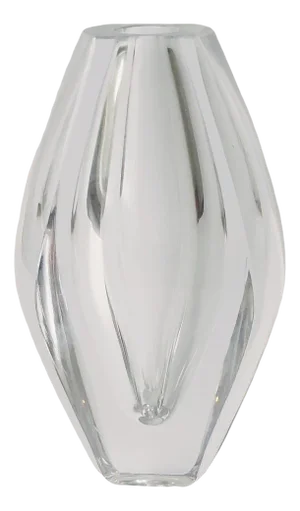 Mid-Century Scandinavian Ventana Glass Vase by Mona Morales-Schildt for Kosta, Sweden, 1950s