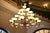 Art Deco Chandelier with Alabaster Bowls and Illuminated Cones, 1990s For Sale - Image 11 of 18