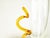 1990s Orange and Clear Murano Glass Bottle with Silver Cork from Cleto Munari, 1990s For Sale - Image 5 of 9