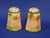 Noritake Circa 1911 Noritake Morimura Brothers Porcelain Salt & Pepper Shakers Set With Tropical Beach Painted Scene- 3 Pieces For Sale - Image 4 of 9
