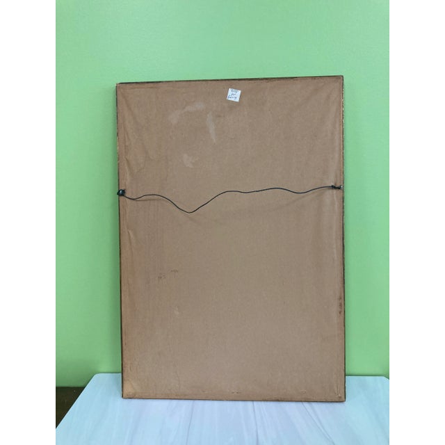 Emerald 1970s Richard Russell Benda Mixed Media Landscape Painting, Framed For Sale - Image 8 of 9