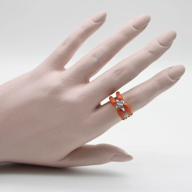 This is part of Chairish’s Fine Jewelry assortment. Circa the 1960’s, this is a beautiful example of an anthropomorphic...