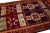 Vintage Persian Handmade Ruby-Red Tribal Wool Rug For Sale In New York - Image 6 of 10