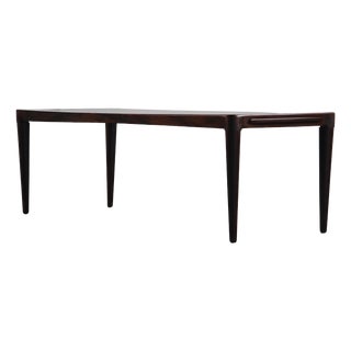 Vintage Rosewood Coffee Table by B.C. Vejle, Denmark, 1960s For Sale