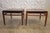 Indian Rosewood and Leather Reversible Stools by Alf Svensson for Bodafors, 1960s, Set of 2 For Sale - Image 6 of 12