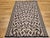 Vintage American Southwestern Rug, Handwoven Wool, Geometric Pattern, Tan & Brown, 5x7 For Sale In Chicago - Image 6 of 13