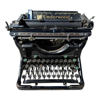 Antique 1935 Underwood No. 11 Wide-Carriage Typewriter For Sale