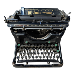 Antique 1935 Underwood No. 11 Wide-Carriage Typewriter