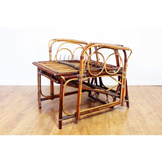 Rattan Lounge Chair by Erich Dieckman, 1930s For Sale - Image 8 of 18