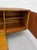 Mid Century Modern Teak Credenza by Stonehill | Long Sideboard With Funky Sculpted Pulls and Sled Legs, Made in England, C. 1960’s For Sale - Image 12 of 18