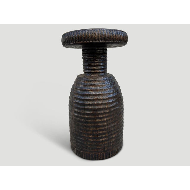 Contemporary Andrianna Shamaris Impressive Minimalist Side Table For Sale - Image 3 of 5