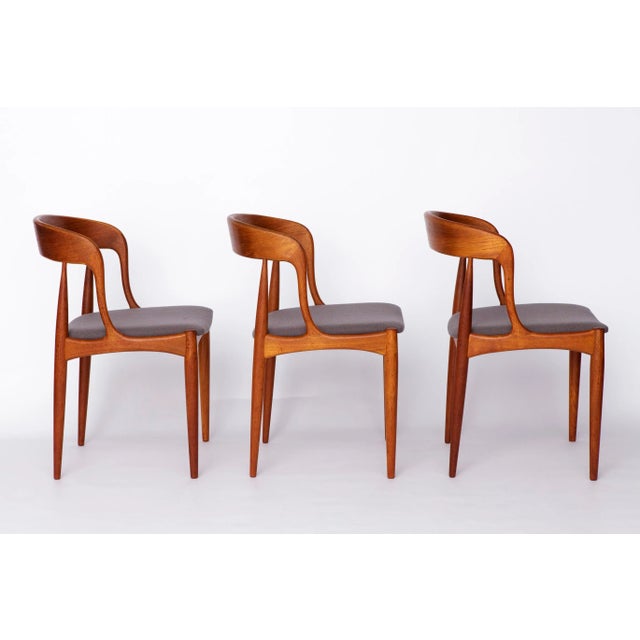 Uldum Møbelfabrik Mid-Century Model 16 Dining Chairs in Teak from Uldum Møbelfabrik, Denmark, 1960s, Set of 6 For Sale - Image 4 of 10