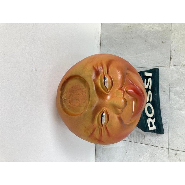 Martini Rossi Advertising Sculpture or Bust, 1960s For Sale - Image 3 of 9