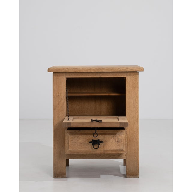 Brown 1970s Brutalist Bar Cabinet For Sale - Image 8 of 14