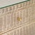 Matthew Izzo Home Giselle Flared and Scallope Rattan One Drawer Side Table With Glass Top and Brass Knob For Sale In New York - Image 6 of 6