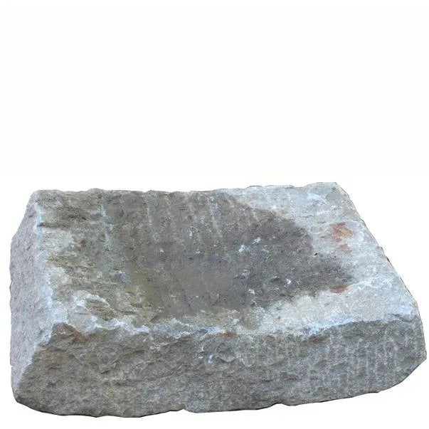 Gray Natural Water Fountain Stone 9 For Sale - Image 8 of 8
