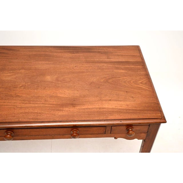 Late 18th Century Antique Georgian Writing Table, 1790 For Sale - Image 5 of 11