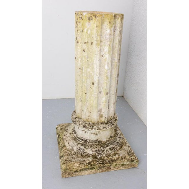 Garden Cement Columns, France, Mid-20th Century, Set of 2 For Sale - Image 8 of 14