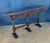 Spanish Carved Wood Console Table With Two Drawers Signed by Valenti For Sale - Image 9 of 16
