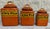 Late 20th Century Home & Garden Party Tuscan Stoneware Graduated Canister Set – Set of 3 For Sale - Image 5 of 7