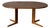 Vintage Danish Teak Round Extendable Dining Table – Mid-Century Modern Scandinavian Dining Table With Leaf For Sale