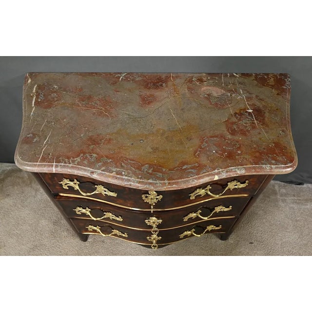 Louis XIV Marquetry Chest of Drawers, 1700s For Sale - Image 5 of 18