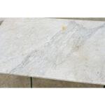 French 19th Century Marble Top Garden Table For Sale - Image 4 of 16