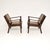 1960s Vintage Danish Leather Armchairs from Ole Wanscher, 1960s, Set of 2 For Sale - Image 5 of 14