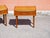 Vintage Teak Veneer Bedside Tables, Denmark, 1960, Set of 2 For Sale - Image 3 of 13