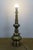 Vintage Brass Hollywood Regency Baluster Oil Lantern Table Lamp For Sale - Image 11 of 14