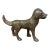 Vintage Brass Dog For Sale